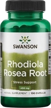 Swanson - Rhodiola Rosea Root - 400mg - 100 caps