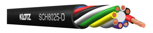 Klotz Sch8025-D Multicore Speaker Cable 8 X 2.5 Mm2 Frnc Dca