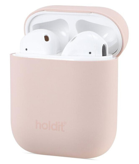Holdit Nygård Silikondeksel Til Apple AirPods (1 & 2. gen.) Blush Rosa Holdit Nygård Silikondeksel Til Apple AirPods (1 & 2. gen.) Blush Rosa