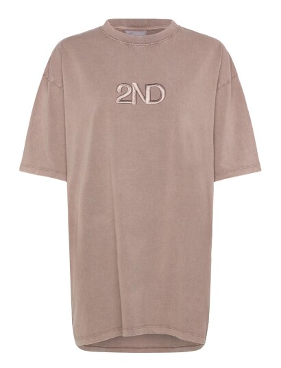 2NDDAY 2Nd Ken Tt Overwashed Jersey Brown L