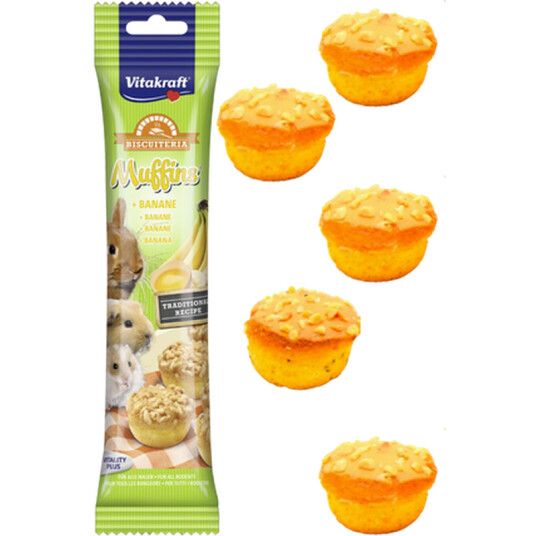 Gnagermuffins Med Egg Og Banan 20 G Gnagermuffins Med Egg Og Banan 20 G