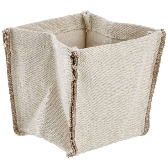. Pyntekurv Dotta; 15x15x15 cm (LxBxH); Natur; Kvadratisk . Pyntekurv Dotta; 15x15x15 cm (LxBxH); Natur; Kvadratisk