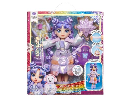 Rainbow High Winter Wonderland Doll Purple Rainbow High Winter Wonderland Doll Purple