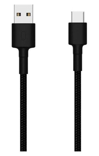 Xiaomi USB-C Kabel 1 m - USB 2.0 3A Svart Xiaomi USB-C Kabel 1 m - USB 2.0 3A Svart