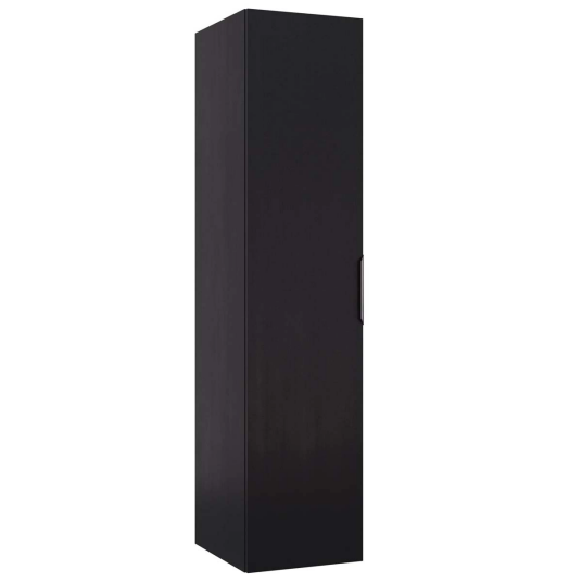 Linn Bad Selma Høyskap 40x46x174 cm Venstre Sort Eik