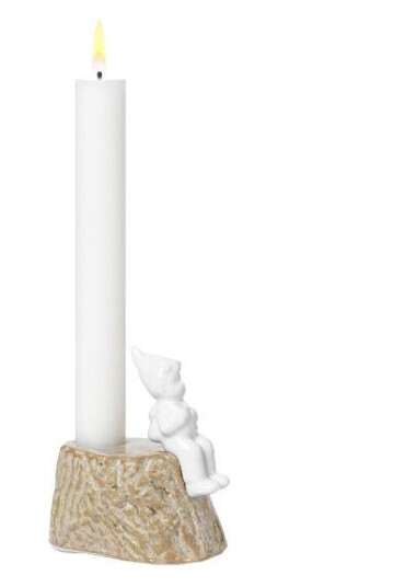 Kähler - Christmas Tales Christmas Journey H10 cm hvit Kähler - Christmas Tales Christmas Journey H10 cm hvit