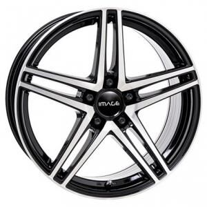 Image Star FF Gloss Black Polished 7.5x18 5x112 ET49 B66.5