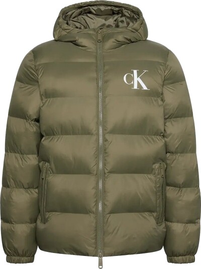 Calvin Klein Jeans | Ls Ltwt Nyln Paded Hod Pufr Jkt | M