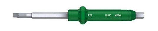Wiha 28736, 1 Stykker, Torx, T25, Krom-Molybden-Stål, 15 Nm, 13 Cm