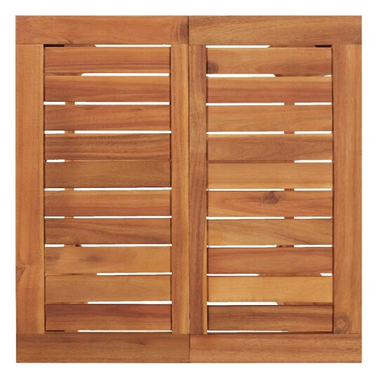 vidaXL Utendørs barbord 60x60x105 cm heltre akasie