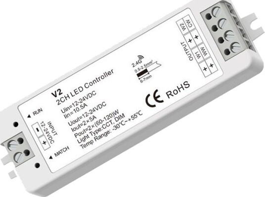 Ledlife LEDlife rWave CCT kontroller 12V 120W 24V 240W Ledlife LEDlife rWave CCT kontroller 12V 120W 24V 240W