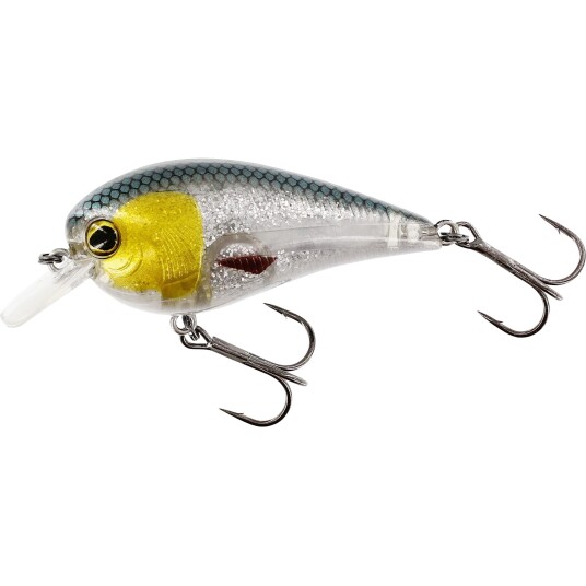 BassBite Squarebill 7 cm Flytande 3D Headlight