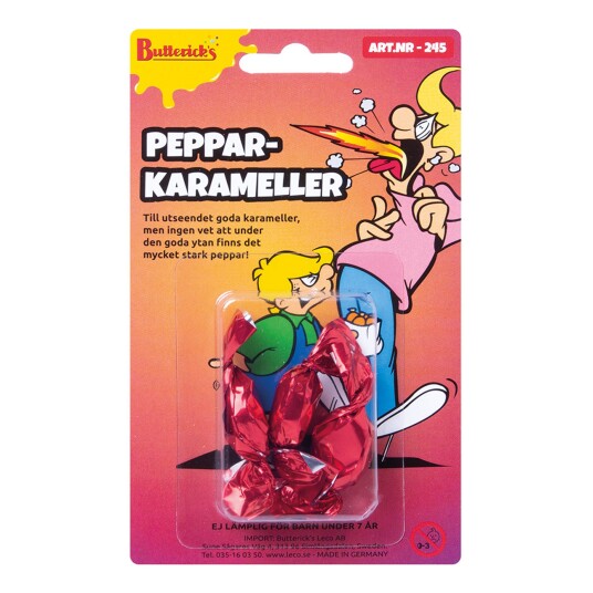 Buttericks Leco AB Pepparkarameller (Pepperkarameller)