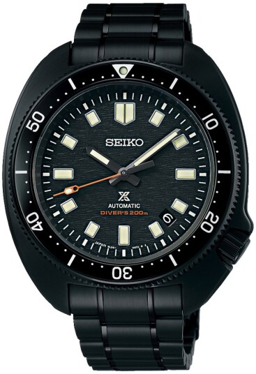 Seiko Herreklokke SLA061J1 Prospex Sort/Stål Ø44 mm