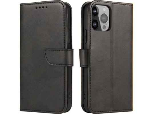 Hurtel Magnet Case Veske For Realme Gt Neo 5 / Realme Gt3 Deksel Med Klaff Lommebokstativ Sort