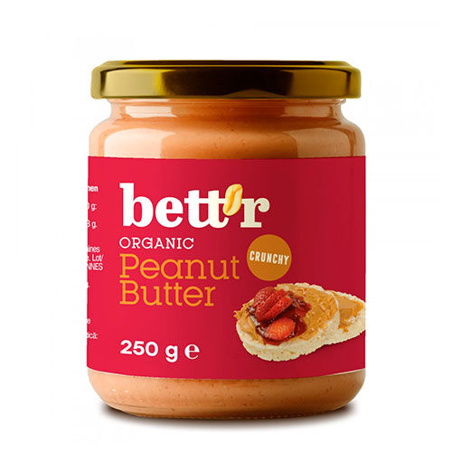 Bett r Jordnøddesmør Crunchy Ø - 250 g