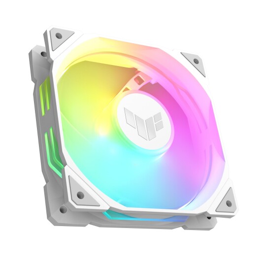 ASUS TUF Gaming TR120 Reverse 120mm Kabinettvifte med ARGB - Hvit ASUS TUF Gaming TR120 Reverse 120mm Kabinettvifte med ARGB - Hvit