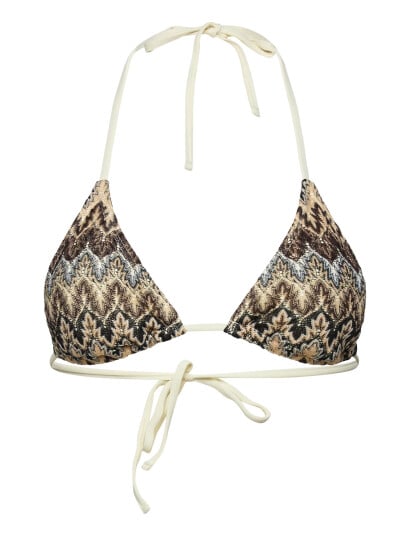 Becksöndergaard Amber Bel Bikini Top - Brown - S