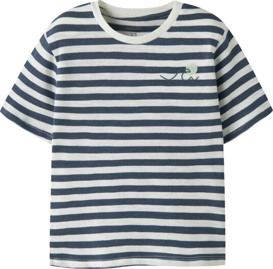 Name It T skjorte NmmJesse Vintage Indigo Name It 2 år 92 T skjorte Blå Hvit