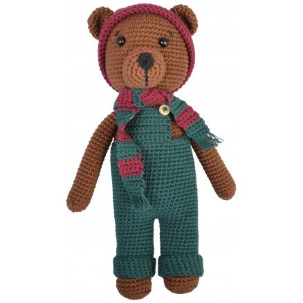  Bruno Bamse av Rito Krea Bamse Hekleoppskrift 24cm  Bruno Bamse av Rito Krea Bamse Hekleoppskrift 24cm