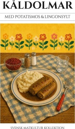 Plakat Tradisjonell Svensk Måltid