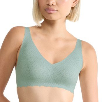 Sloggi BH ZERO Feel Bliss Soft Bra Lysegrønn S+ Dame