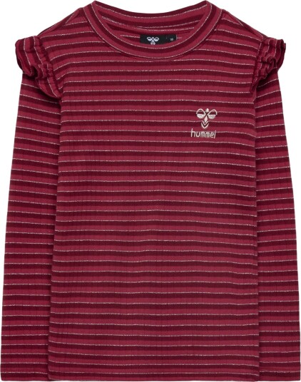 Hummel Hmlmerle T Shirt L/S Burgundy 116 Hummel Hmlmerle T Shirt L/S Burgundy 116