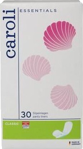 Caroli truseinnlegg Classic 30 stk. Caroli truseinnlegg Classic 30 stk.