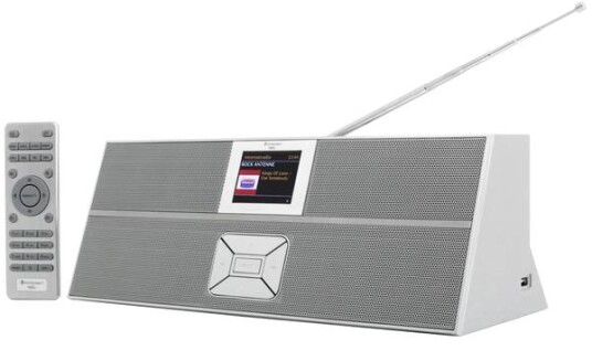 Internetradio Dab+ Digital Radio Med Bluetooth Og Fjernbetjening Soundmaster Highline