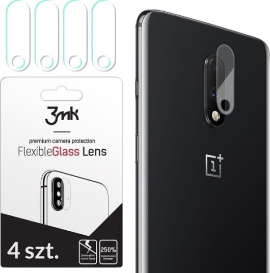 3Mk Szklo Hybrydowe 3Mk Fg Camera Lens Oneplus 7 Kamerabeskytter