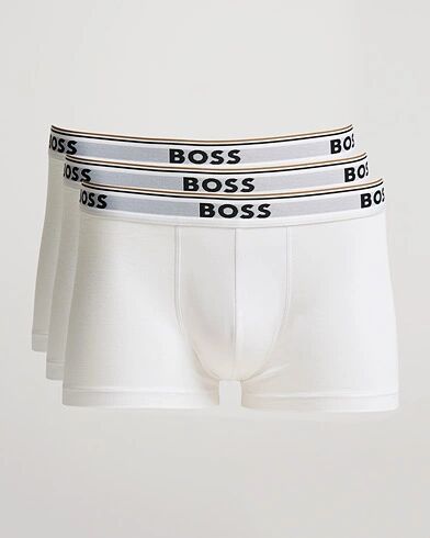 Boss 3-Pack Trunk Boxer Shorts White