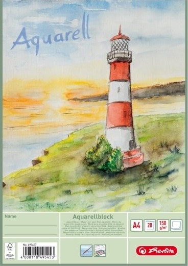 Herlitz 495457 Flerfarget A4 20 Ark 150 G/M² Universell