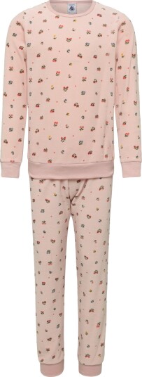 Petit Bateau Sf Pyjalong   Pink   95