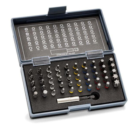 Bitssett FAST BS-51 51 Deler Fast