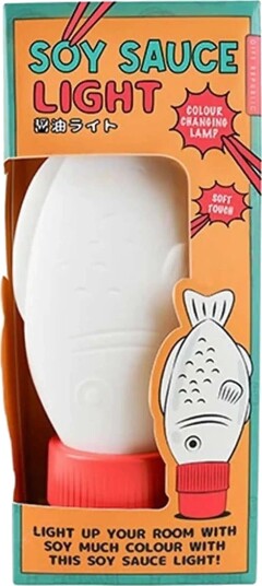 Gift Republic Lampa Soy Sauce White 9x9x15cm