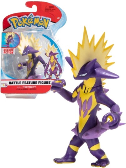 Pokemon Battle Feature Figure Toxtricity 11 cm figur Pokemon Battle Feature Figure Toxtricity 11 cm figur