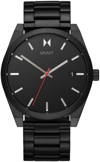 MVMT Herreklokke 28000039 D Sort/Stål Ø43 mm