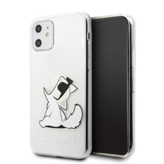 Karl Lagerfeld Choupette Morsomme Solbriller - Iphone 11-Deksel (Klar)