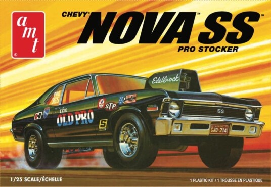AMT 1/25 Chevy Nova SS Pro Stocker 1972 AMT 1/25 Chevy Nova SS Pro Stocker 1972