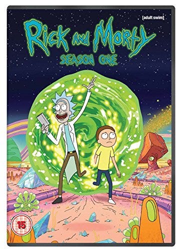Rick And Morty Sesong 1 DVD Rick And Morty Sesong 1 DVD