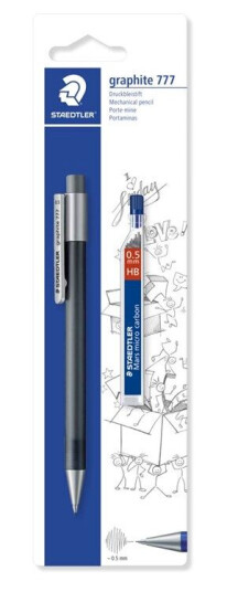 Staedtler Mechanical pencil graph.05+leads bc