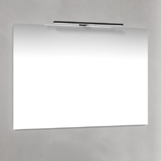 Macro Design Speil T belysning LED Svart / 100cm