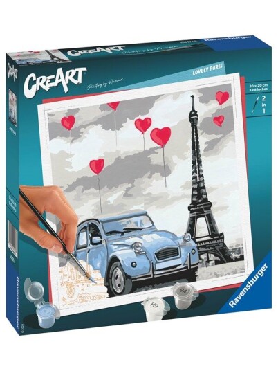 Ravensburger CreArt - Lovely Paris Ravensburger CreArt - Lovely Paris