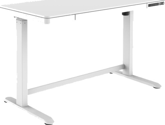 Digitus - Skrivebord - Rektangulær - Hvit