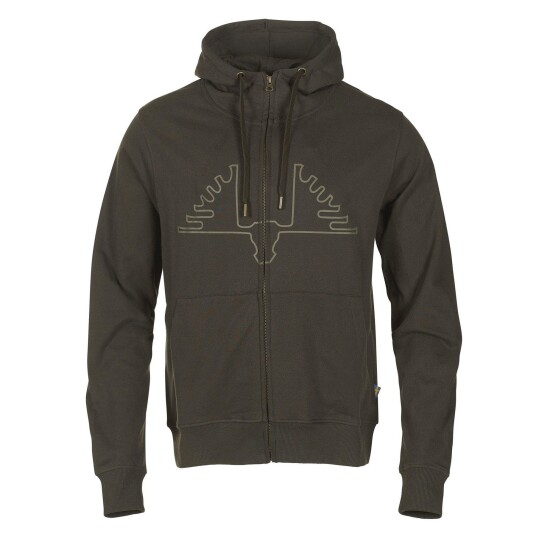 Swedteam Ultra Hoodie med glidelås Herre Grønn S