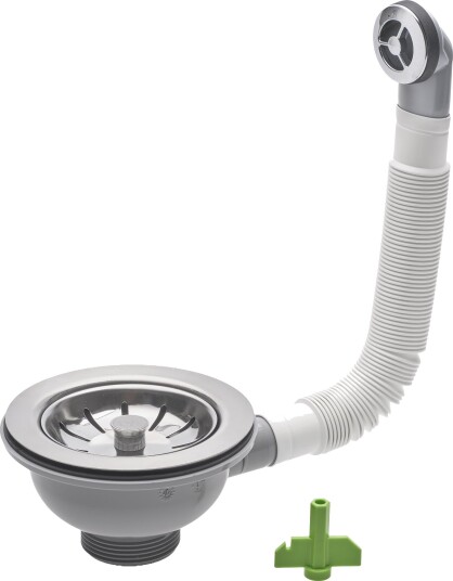 Contura Kurvventil Z8802080 Med Overløpsavløp