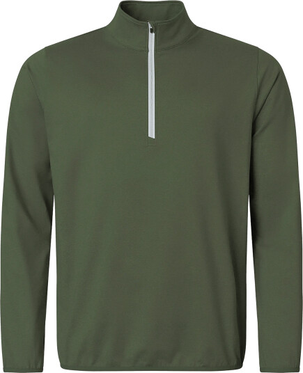 Abacus Jr Cradoc Halfzip Fleece   Khaki green   140