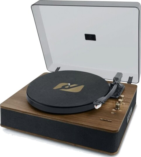 Muse MT-106BT Platespiller Brun