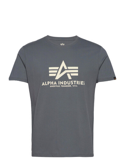 Alpha Industries Basic T-Shirt Bl - Grey - S