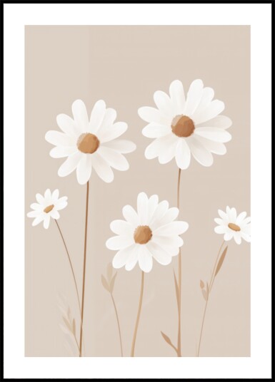 Daisy Serenity Plakat / 30x40